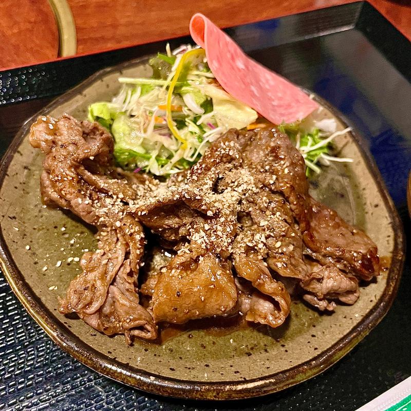 和牛焼肉定食(あぶり )