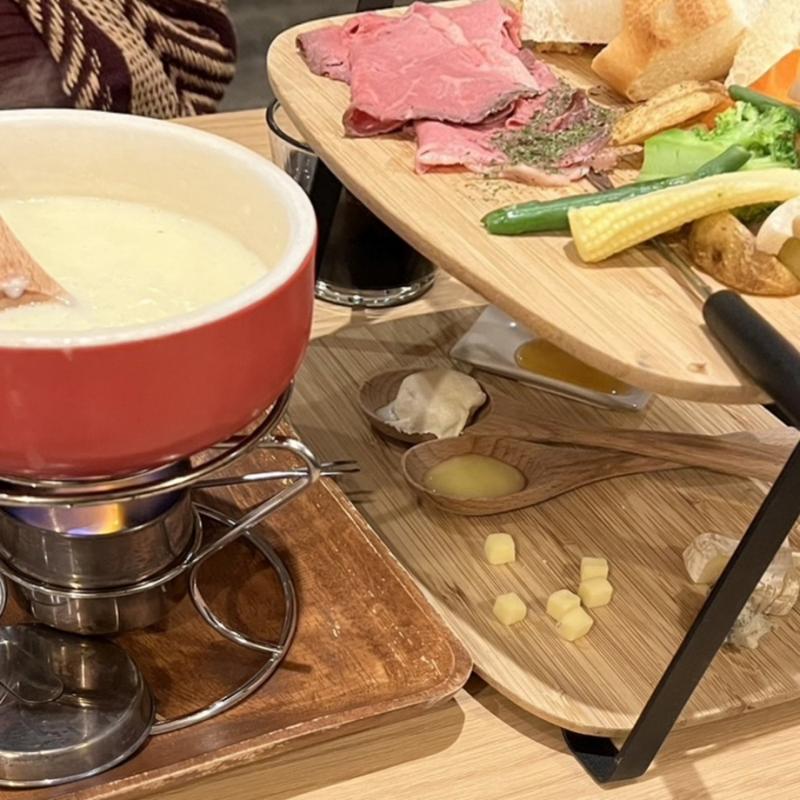 ローストビーフ ハニーチーズフォンデュセット(チーズと生はちみつ BeNe 京都寺町店)