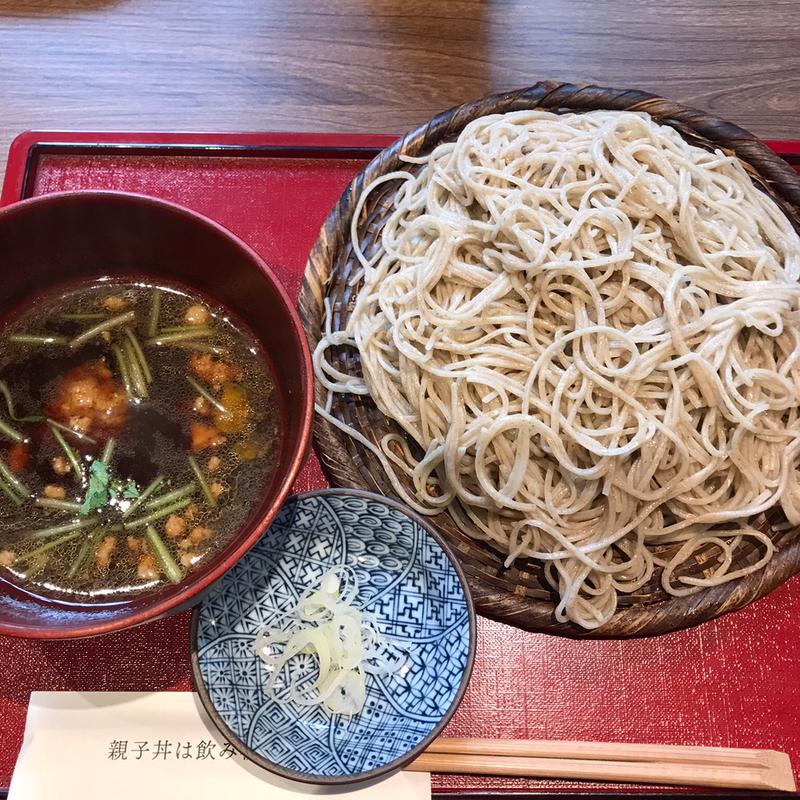 鴨つけ蕎麦(鴨の助)