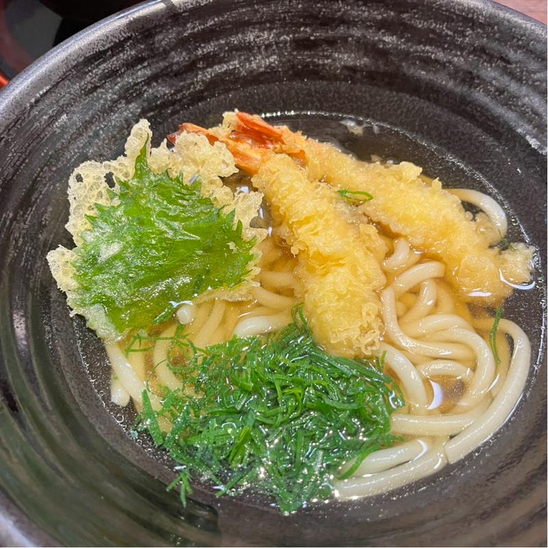 海老天うどん（2尾）(杬之蔵 イオンモール京都桂川店 （モトノクラ）)
