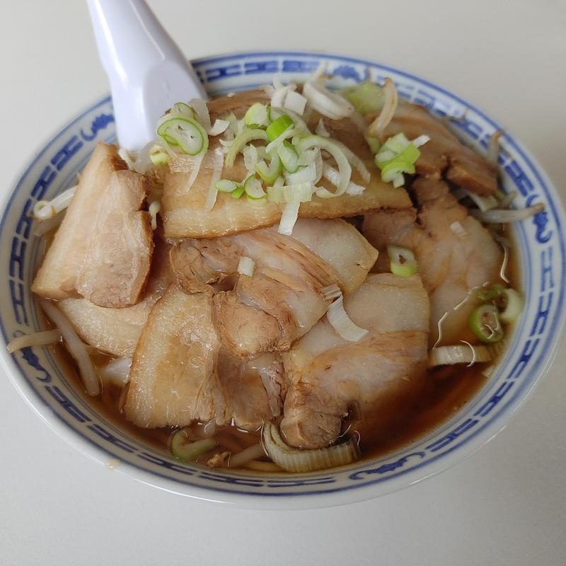 チャーシューめん＋大盛り(中華とうすけ)