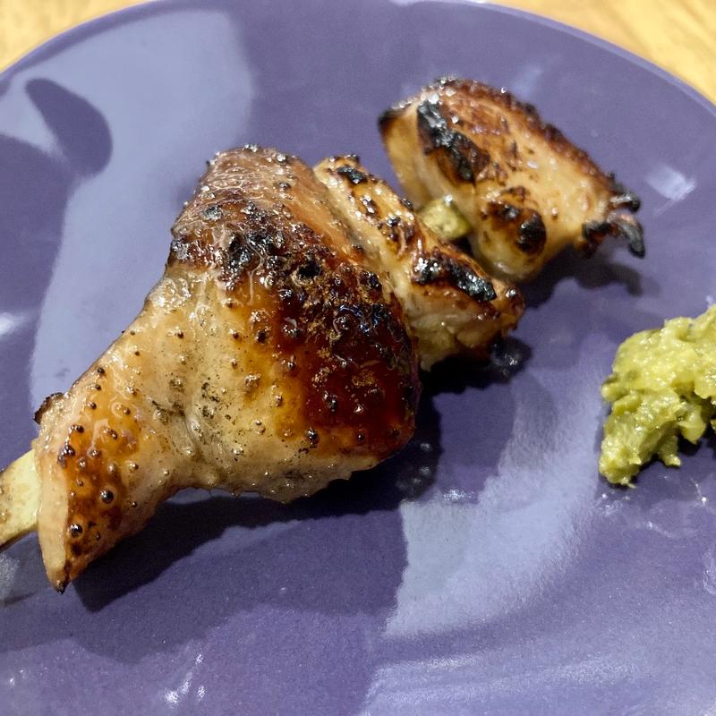 さつま知覧どりの串焼き(かわ)(クロカル)