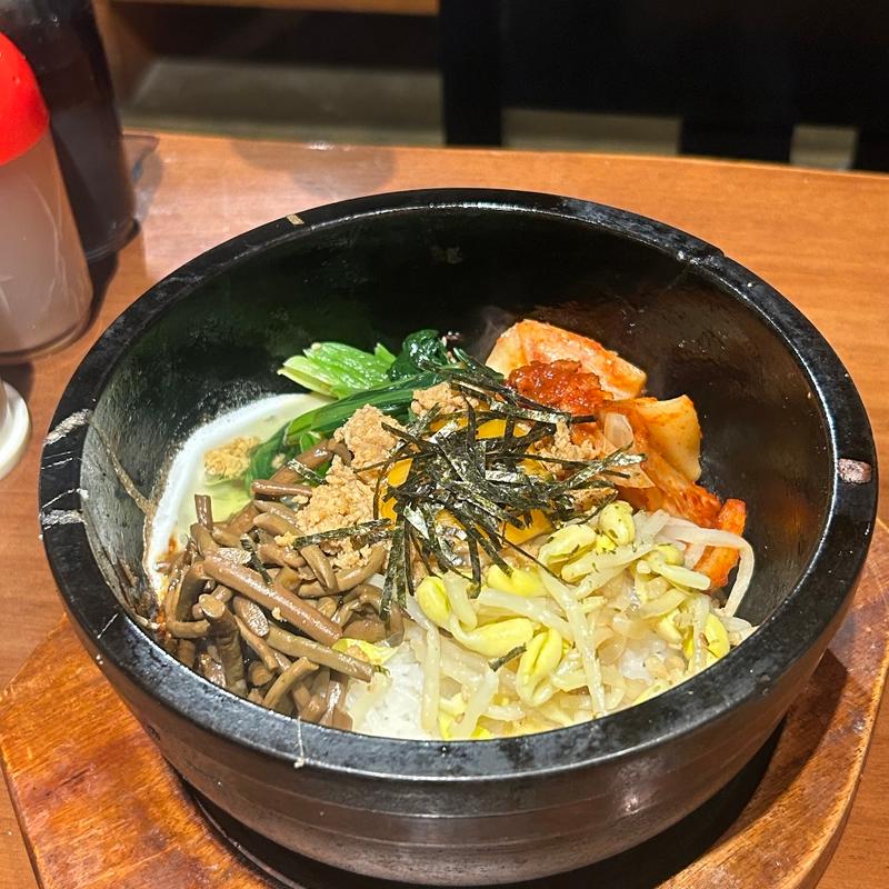 石焼ビビンバ(肉の頂 川崎店)