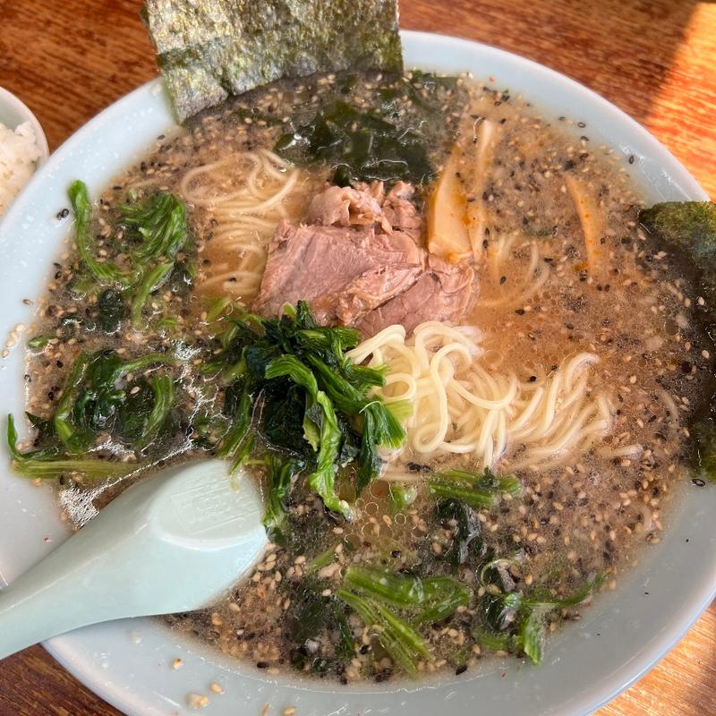 味噌ラーメン　ほうれん草(ラーメンショップ 境店 )