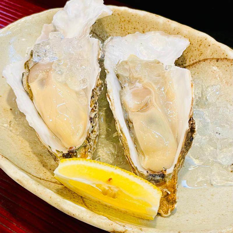 北海道厚岸産　生カキ(大黒鮨)