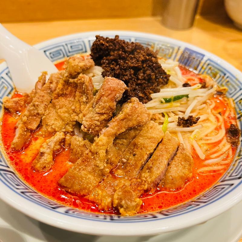 排骨坦々麺(希須林 担々麺屋 赤坂店 （キスリン タンタンメンヤ）)