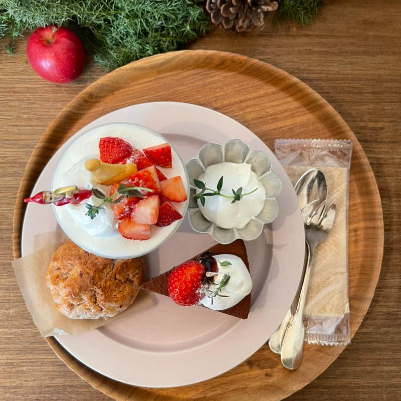 クリスマススコーンプレート(anzu to momo)