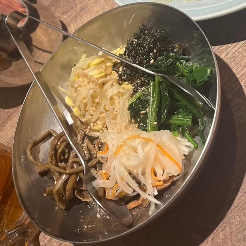 ナムル盛り合わせ(焼肉 肉どうし 福島2号店)