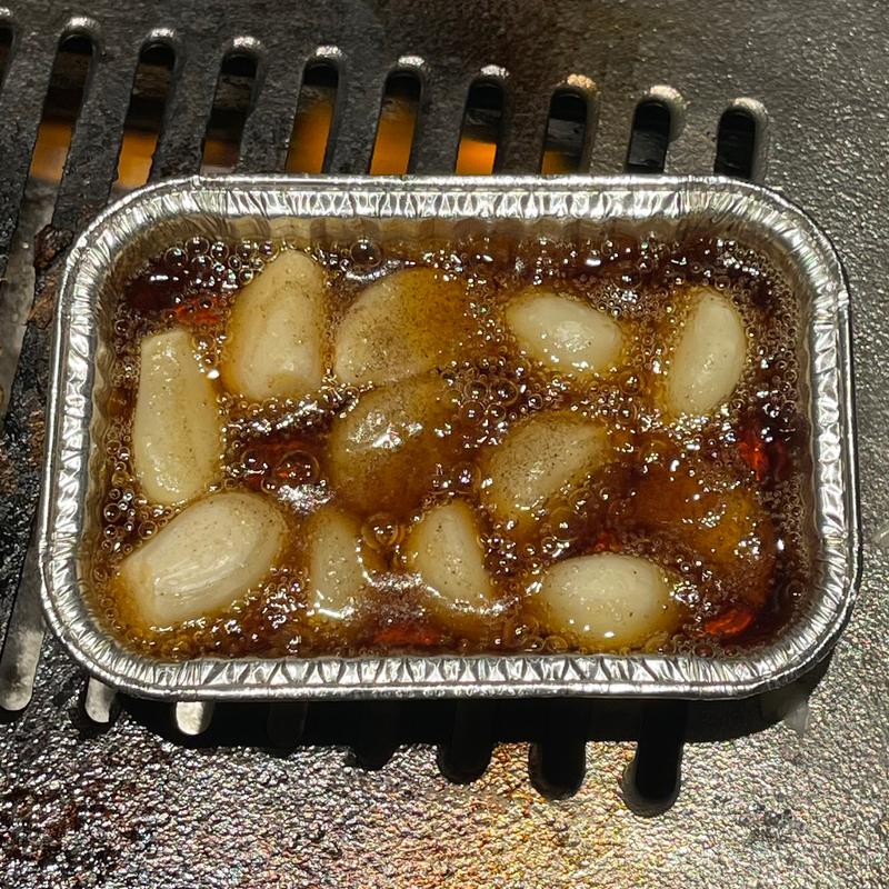 焼きニンニク(焼肉 肉どうし 福島2号店)