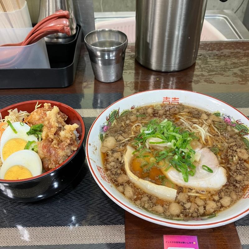 日替わり定食(尾道ラーメン 一丁 （おのみちらーめん いっちょう）)