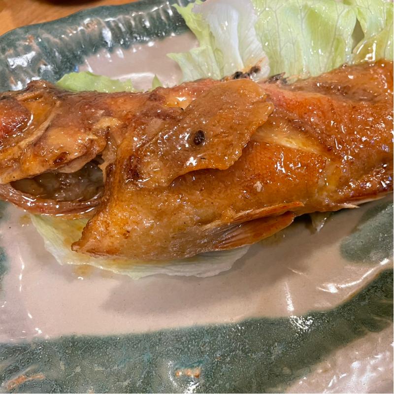 アカハタのバター焼き(鮨 はなぜん )