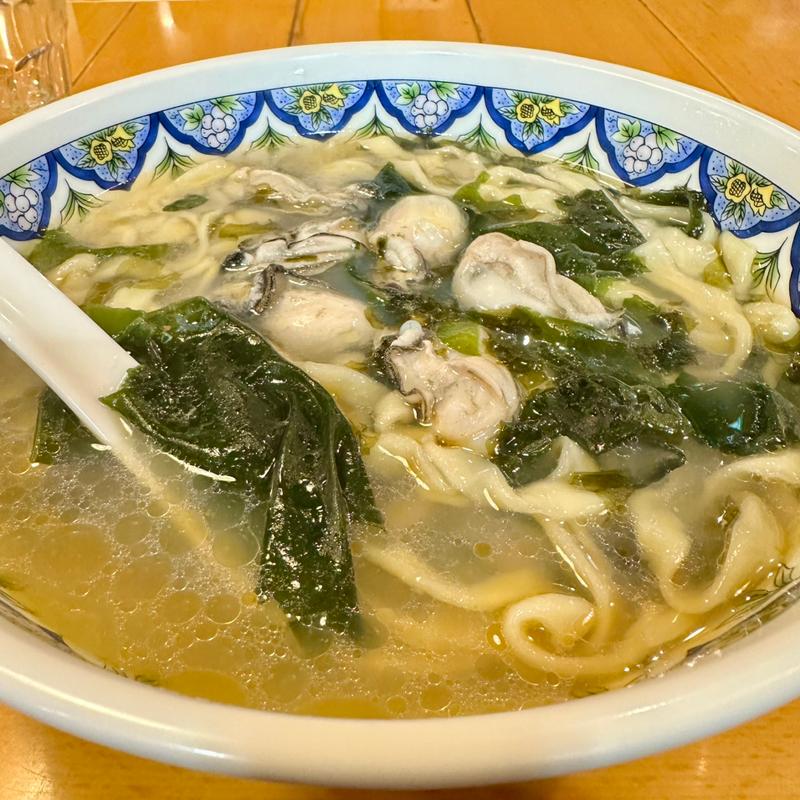 【季節商品】冬かきラーメン(中国ラーメン揚州商人 町田店)