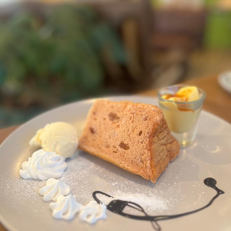 本日のシフォンケーキセット（いちごシフォン）(ロゼッタ （Rosetta）)