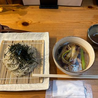 黒豚汁せいろと蕎麦湯のお茶漬けセット(文ろく )