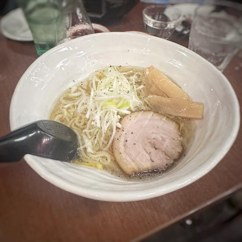 ゆず塩ラーメン(麺酒場あづみ)