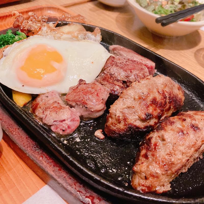 ハンバーグ&ハラミ(いしがまやハンバーグ さいたま新都心)