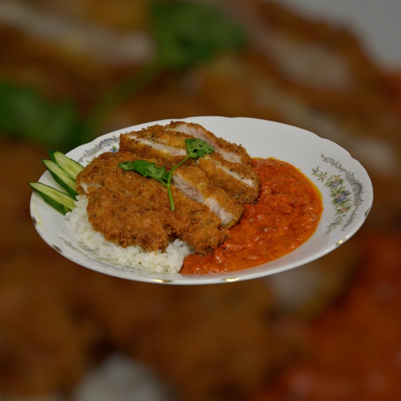 カツカレ(ハナ アジアン ダイニング & バー)