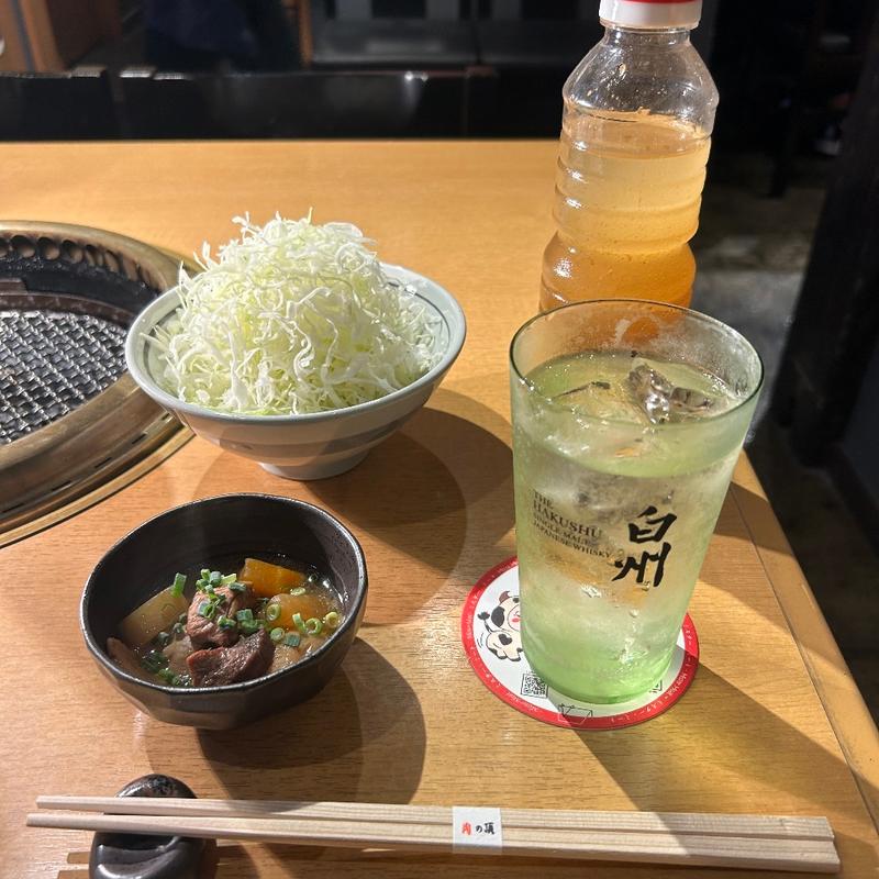 白州プレミアムハイボール(肉の頂 川崎店)