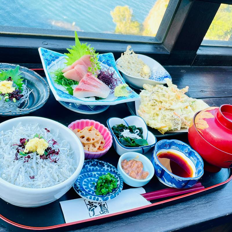 しらす三昧御膳(江之島亭)
