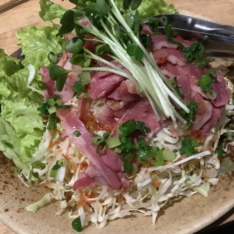 ベーコンサラダ(波津馬（はつば）高槻店)