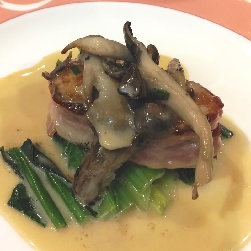 真鱈のベーコン巻きソテー(GARE dE Lyon （ガレ ド リヨン）)