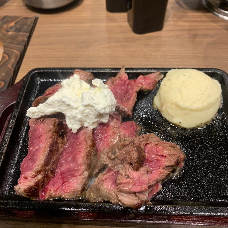 ハジメレアステーキ(肉と米 ハジメ戸越銀座店)