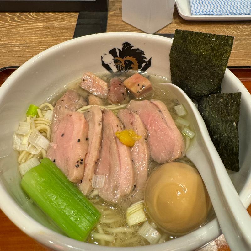 特製鴨中華そば（塩）(中華そば 満鶏軒 秋葉原UDX店)