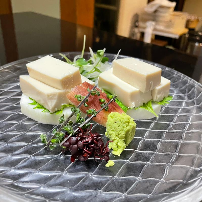 湯葉刺し(龍の山海料理 )