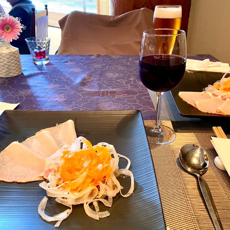 ハムのオードブル(廣岡揮八郎の三田屋 神戸ハーバーランド店)