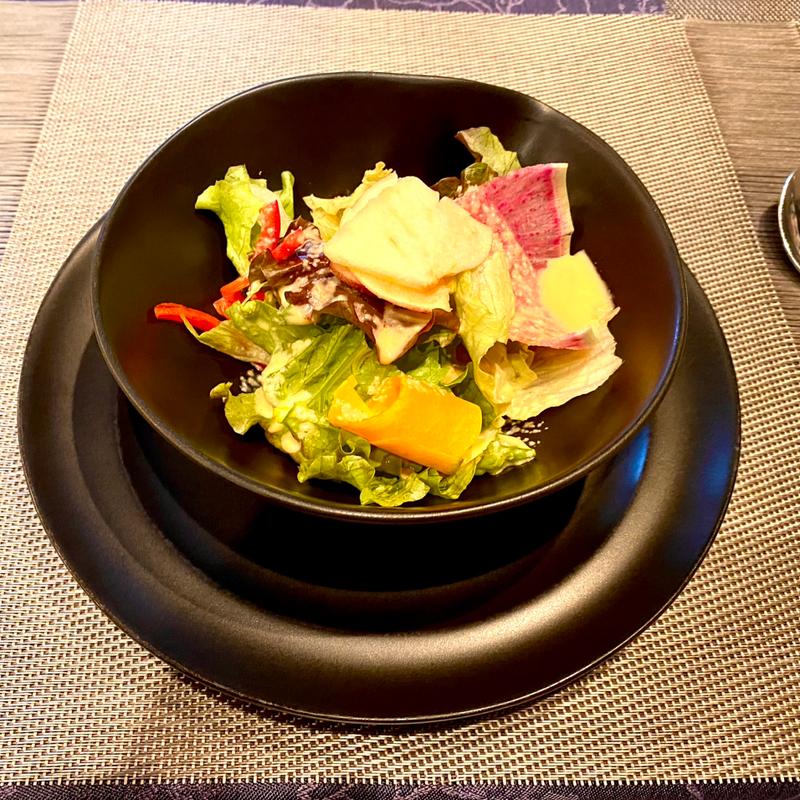 季節のサラダ(廣岡揮八郎の三田屋 神戸ハーバーランド店)