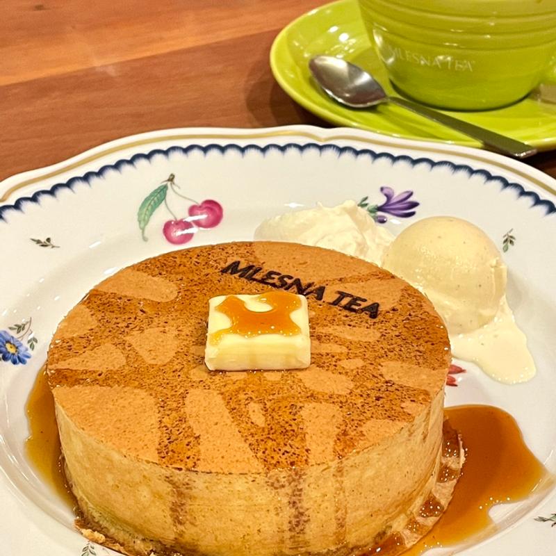 究極のホットケーキ(ムレスナティーハウス 総本店)