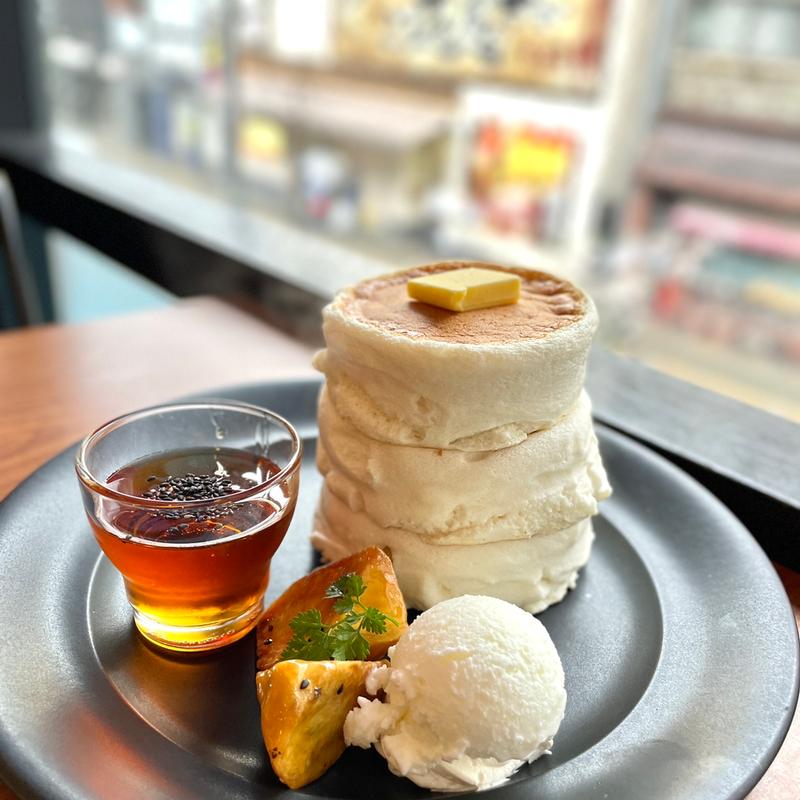 大学芋パンケーキ(512CAFE&SWEETS OSAKA)