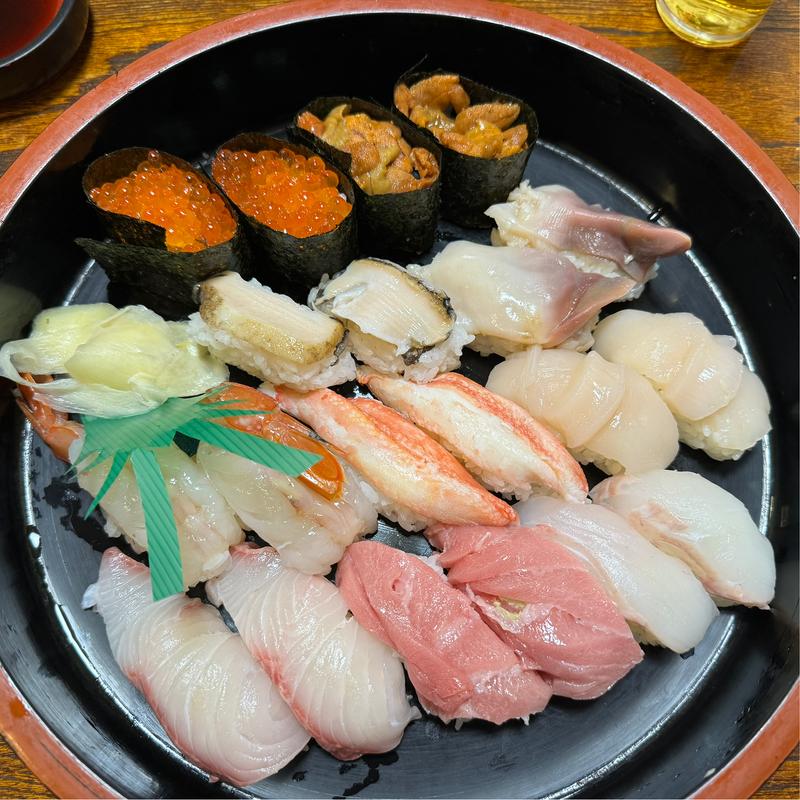 特上握り寿司　2人前(寿し政本店)