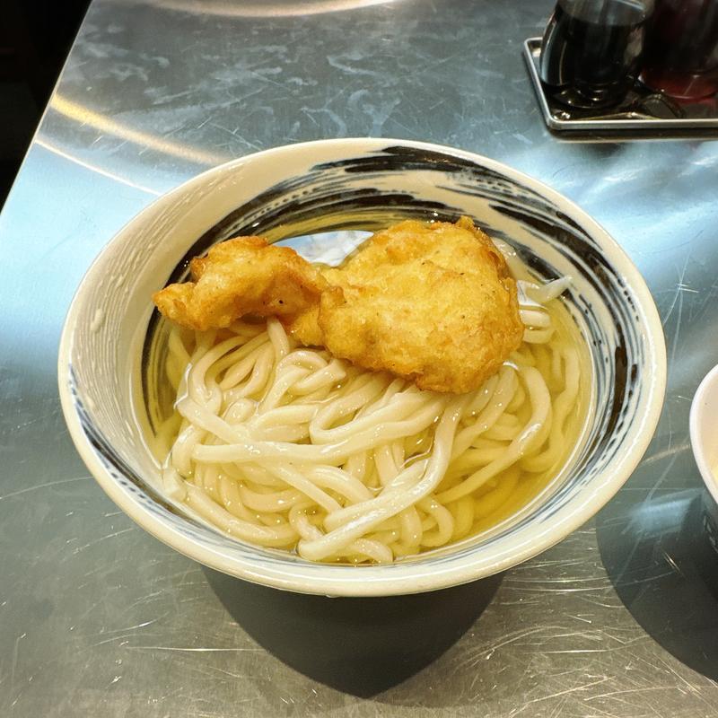 冷かけうどん(うどん酒場仏迦袈（ぶっかけ）中目黒店)