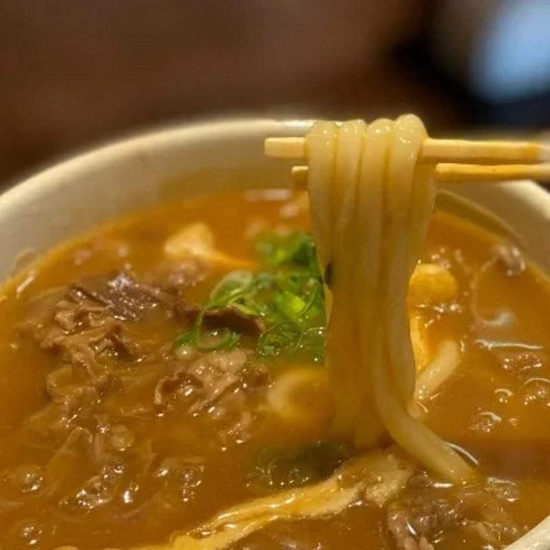 肉あげカレーうどん(たからや)