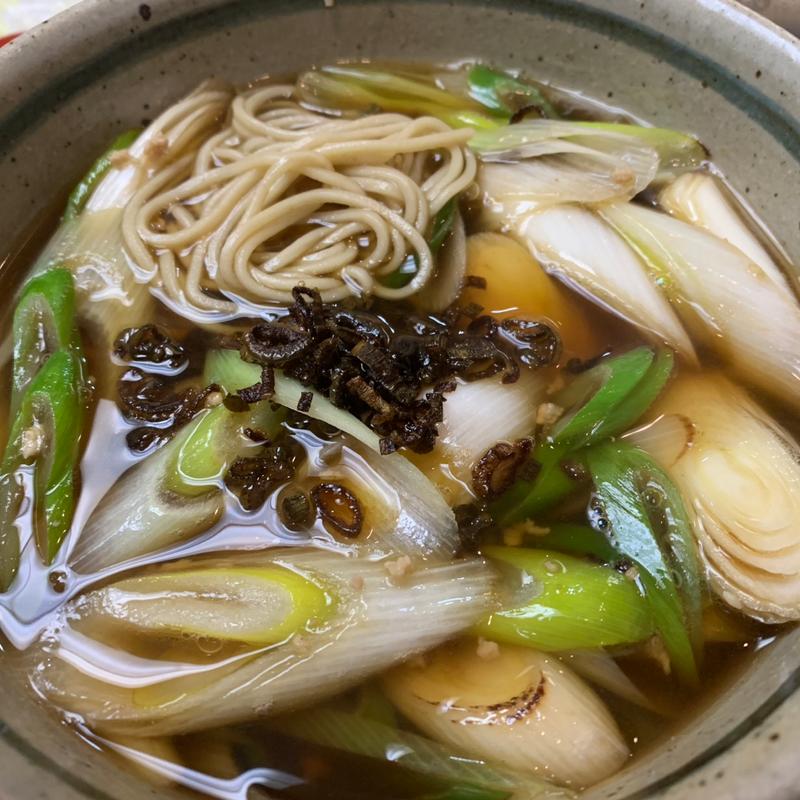ねぎ蕎麦(薮伊豆総本店)