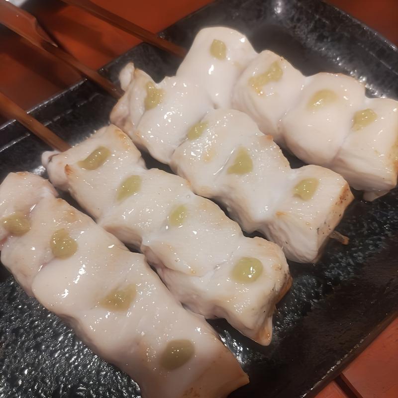 むね肉生わさび(軍鶏ちゅー)