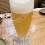 生ビール(焼とりダービー)