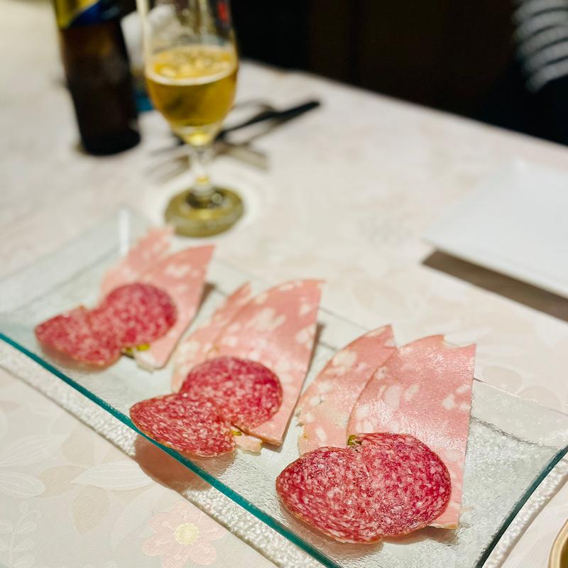 ディナーコース(生ハム盛り合わせ)(ヴェンティクワットロ （Venti quattro）)