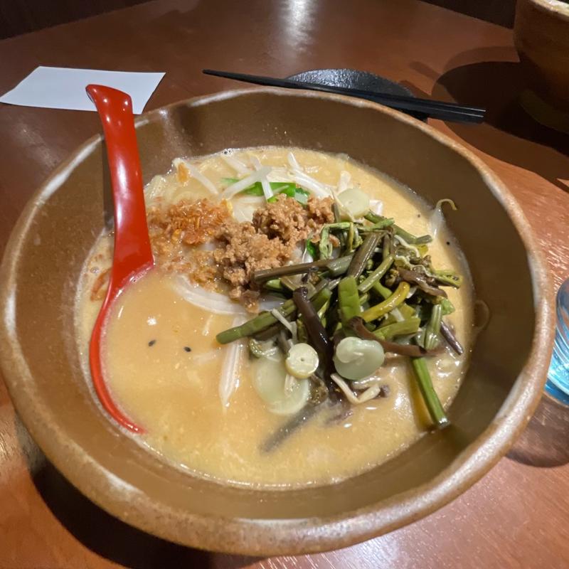 信州味噌らーめん(麺場 田所商店 本郷台店)