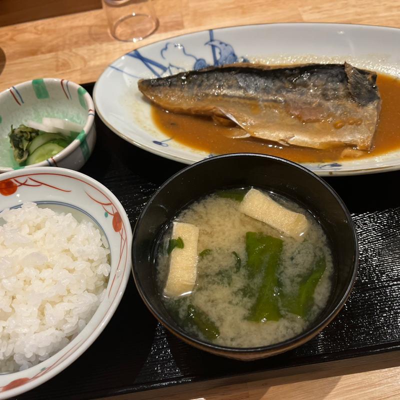 さばみそ煮(つのはず食堂)