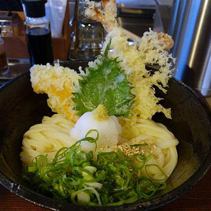 天ぷらぶっかけ(手打うどん 虹や)