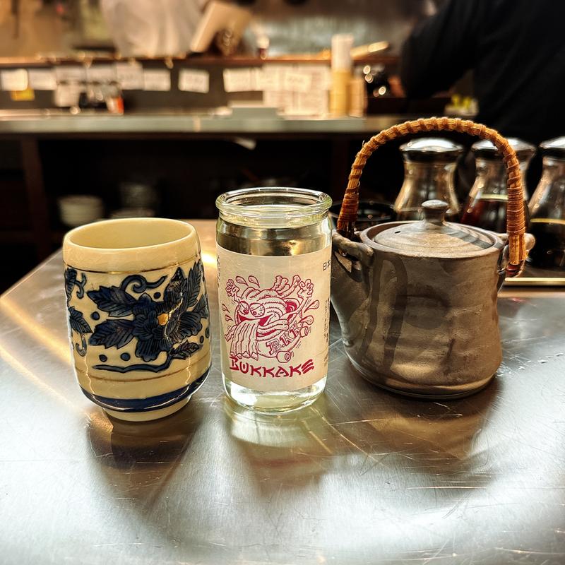 出汁割り(うどん酒場仏迦袈（ぶっかけ）中目黒店)