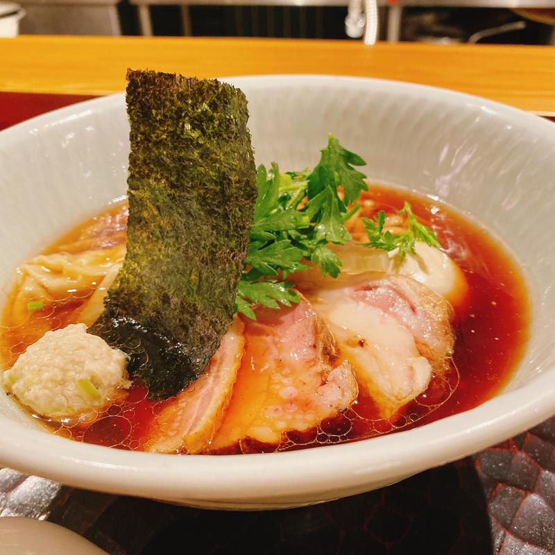 特製醤油そば(饗 くろ㐂)