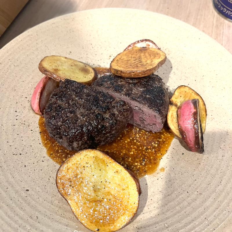 鹿肉ハンバーグ(地球屋)