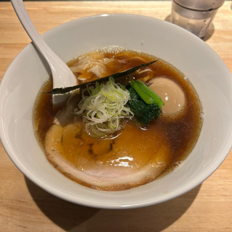 味玉中華そば　醤油(麦処 八と丁)