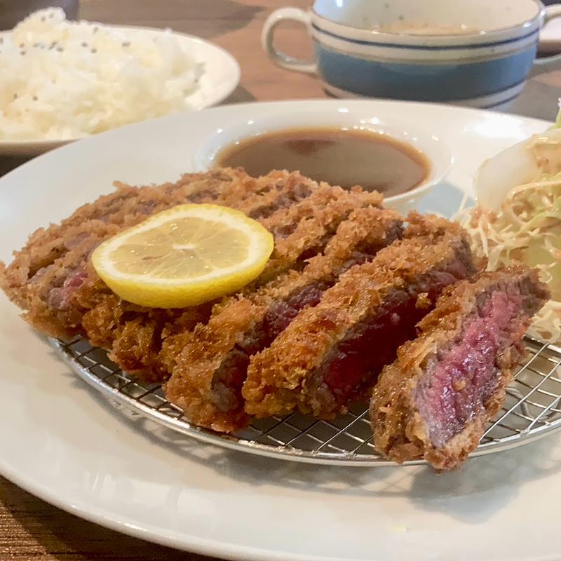 牛カツ　ランチ(ひーくん )