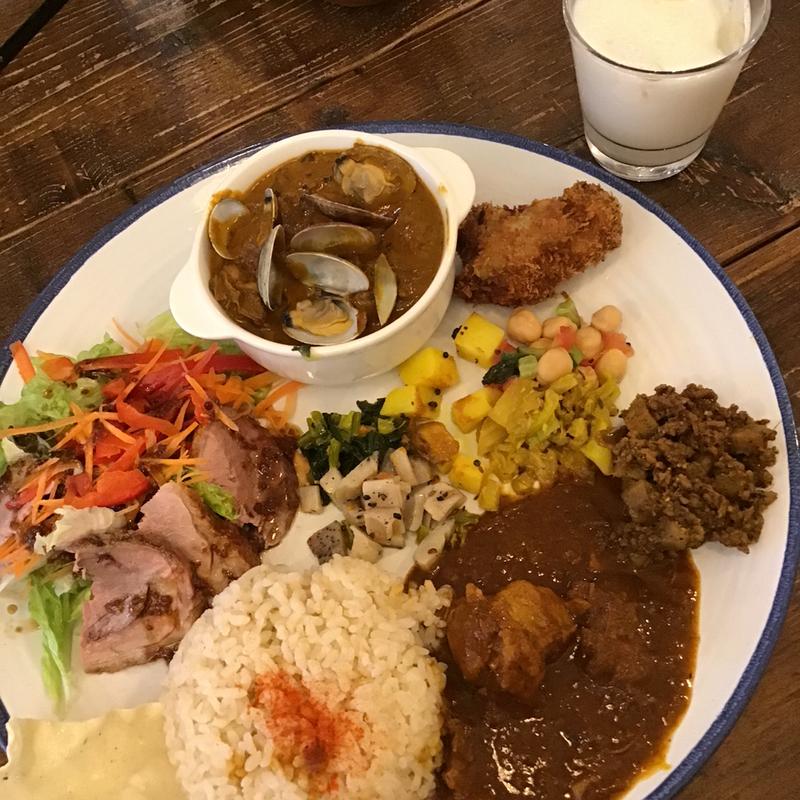 3周年スペシャルプレート(こっそりカレー)