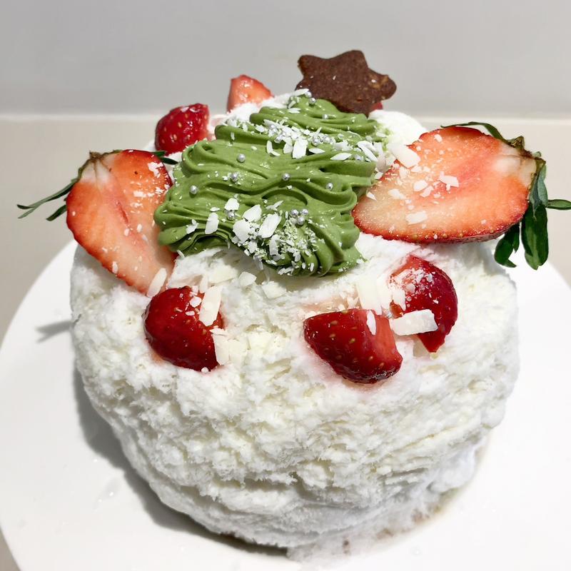 2023クリスマスかき氷(Bonnel Cafe nook（ボンヌカフェ ヌック）)