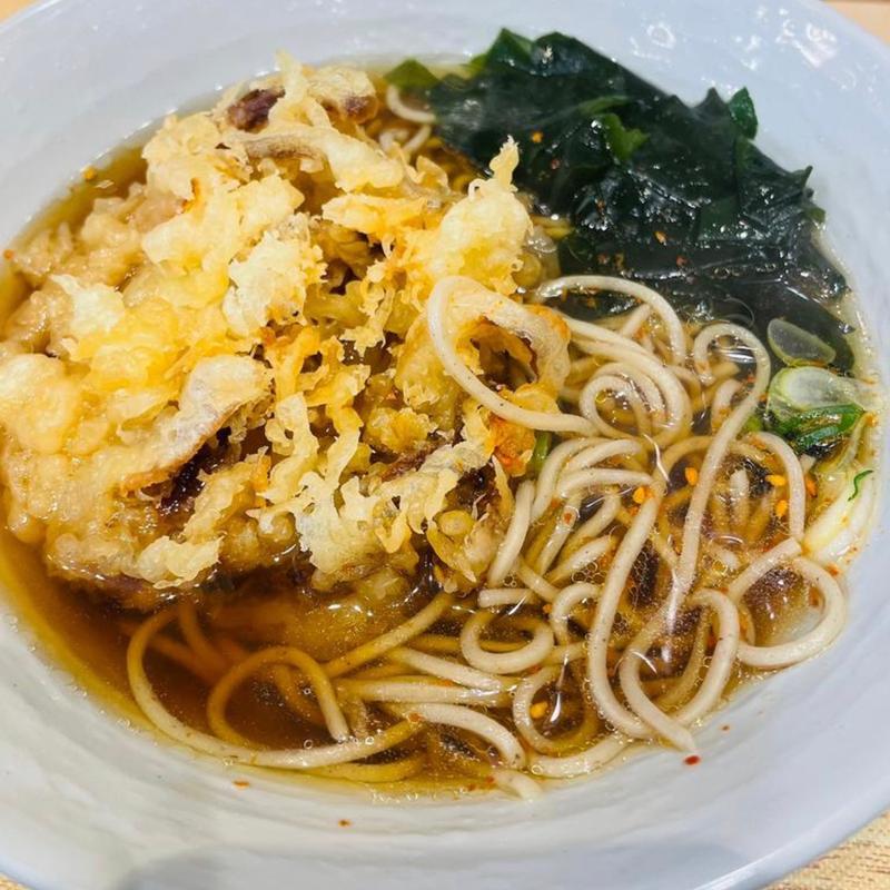 天ぷらそば(笠丸そば )